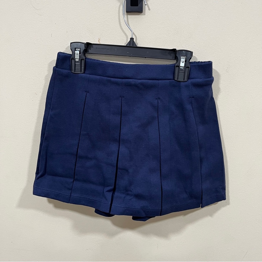 NWT Janie and Jack Uniform Skirts Girls School Pleated British Casual Navy SZ 12